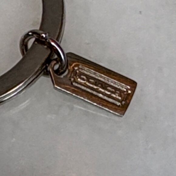 Coach Bag Charm Keychain Logo Multicolored Rhinestone - HOT item!! - Picture 3 of 9